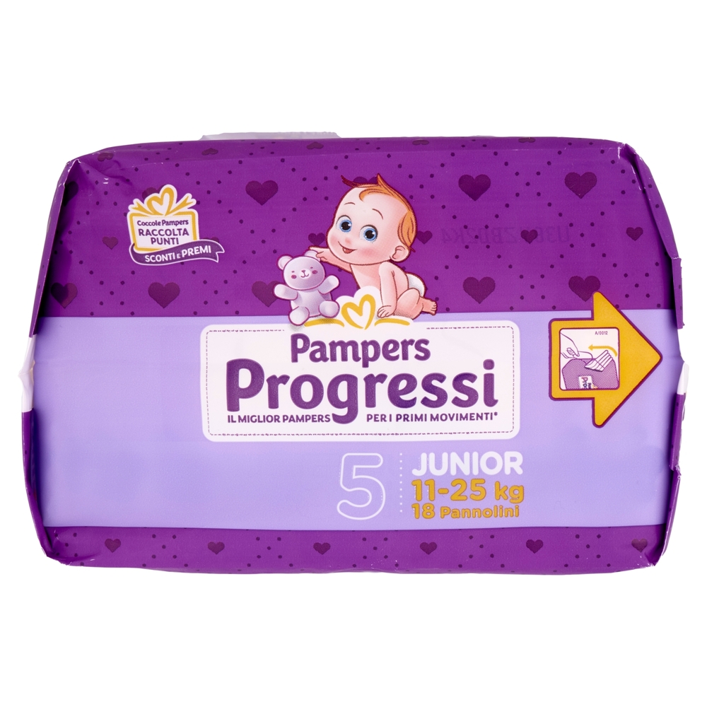 Pampers Progressi Junior 18 pz